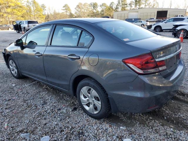 Image 2 of 2013 HONDA CIVIC LX 2013 with VIN 2HGFB2F52DH576307