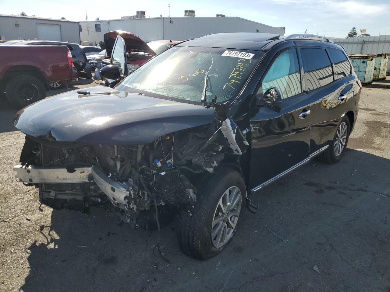 Image 1 of 2013 NISSAN PATHFINDER S 2013 with VIN 5N1AR2MN6DC627104