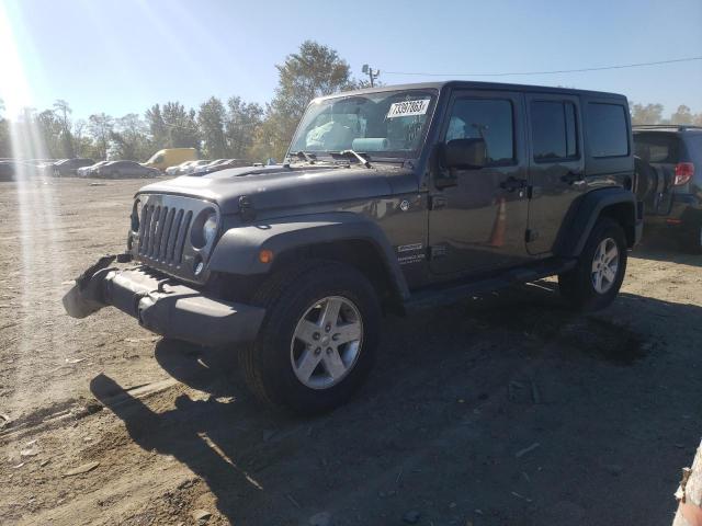 Изображение 1 2017 JEEP WRANGLER UNLIMITED SPORT 2017 с VIN 1C4BJWDG0HL661568