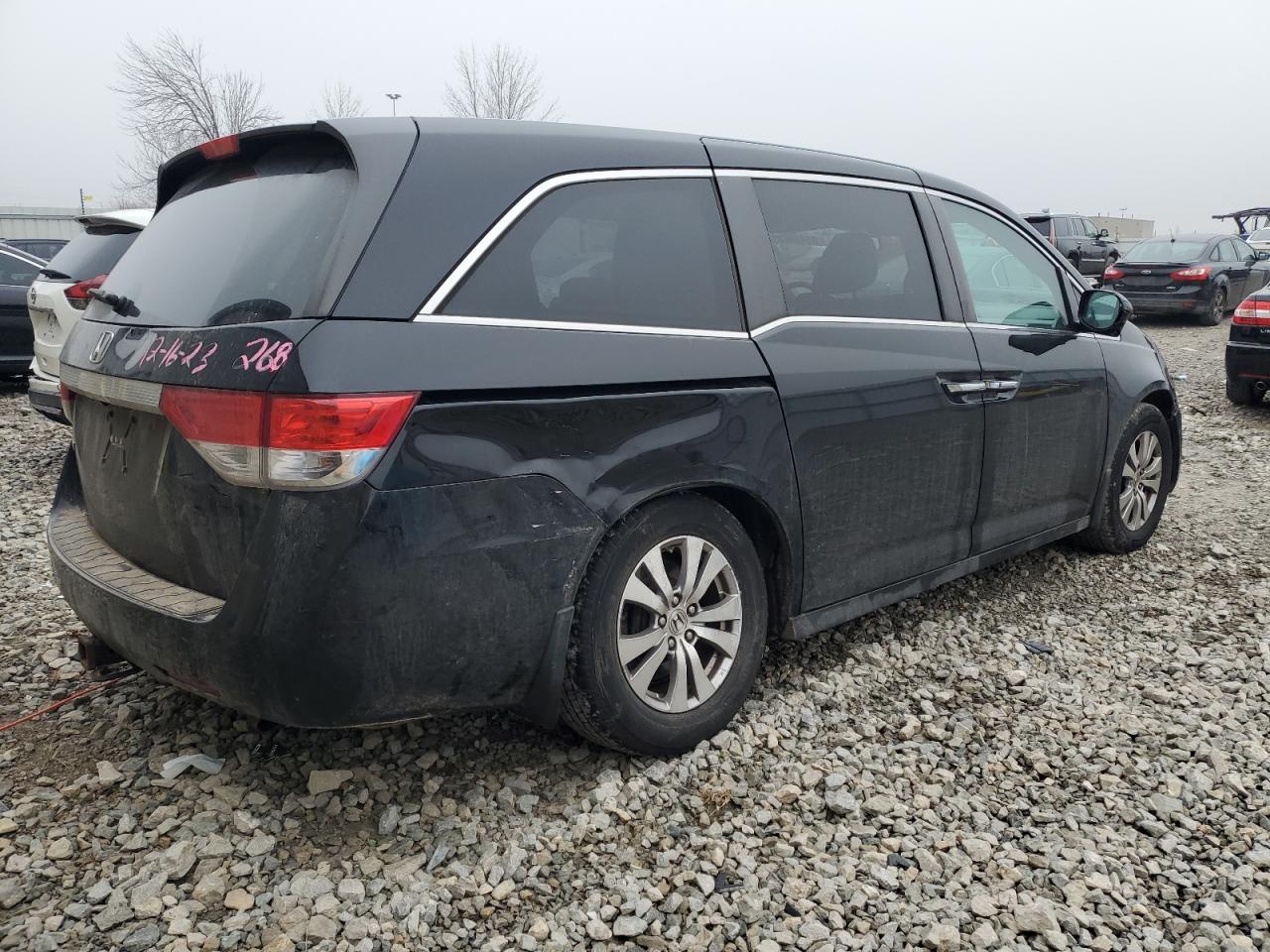 Изображение 3 2014 HONDA ODYSSEY EXL 2014 с VIN 5FNRL5H69EB062784