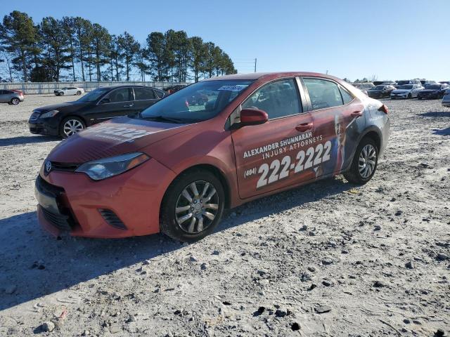 Изображение 1 2016 TOYOTA COROLLA L 2016 с VIN 2T1BURHE2GC558126