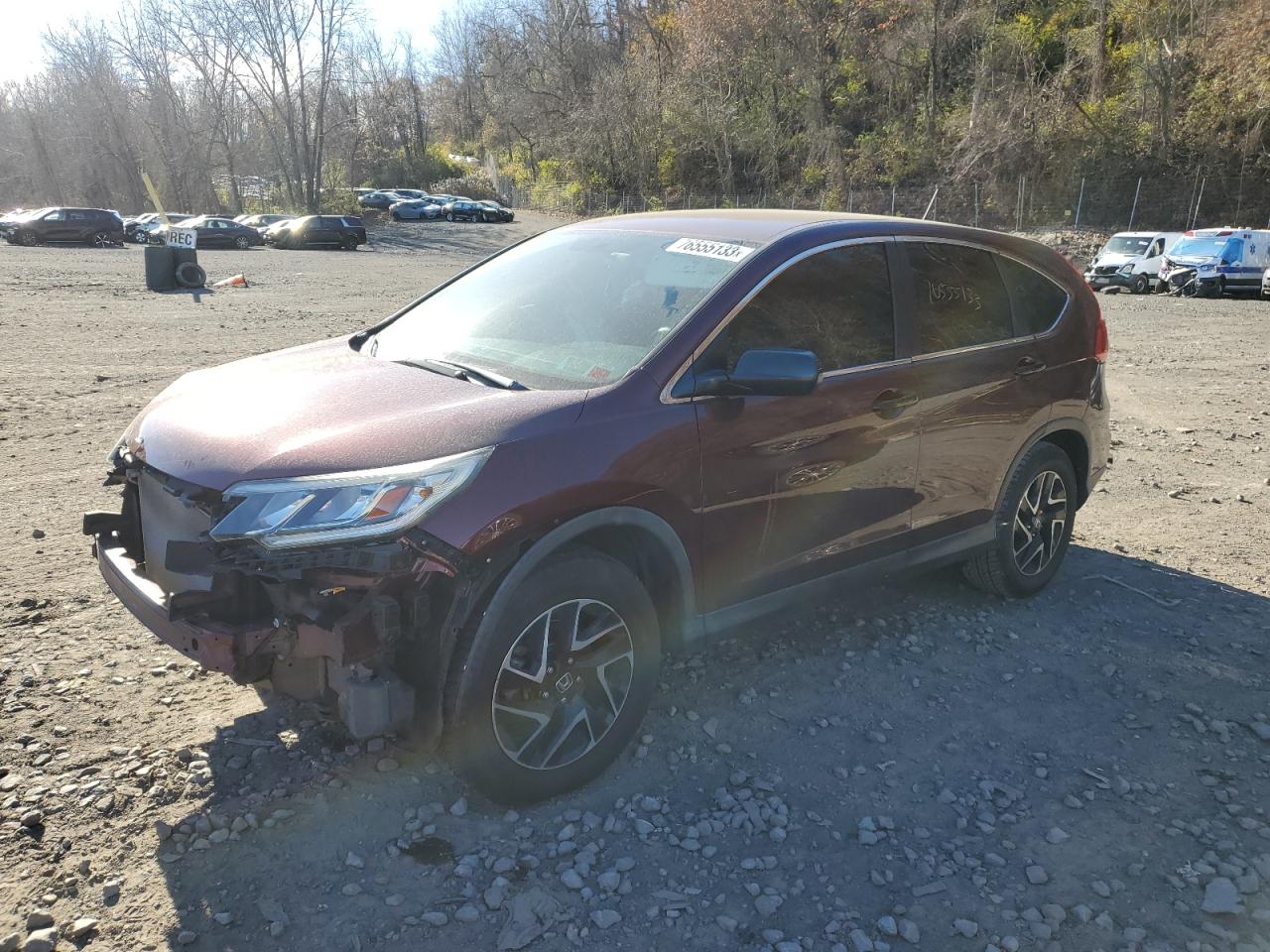 Изображение 1 2016 HONDA CR-V SE 2016 с VIN 2HKRM4H47GH651827