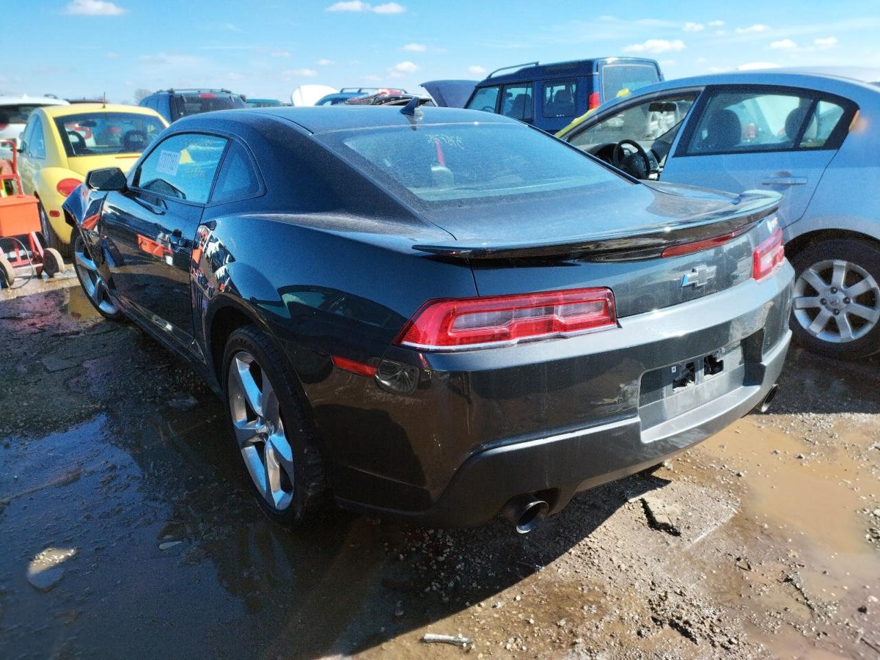 Obraz 3 z 2015 CHEVROLET CAMARO LT 2015 z VIN 2G1FF1E3XF9110403