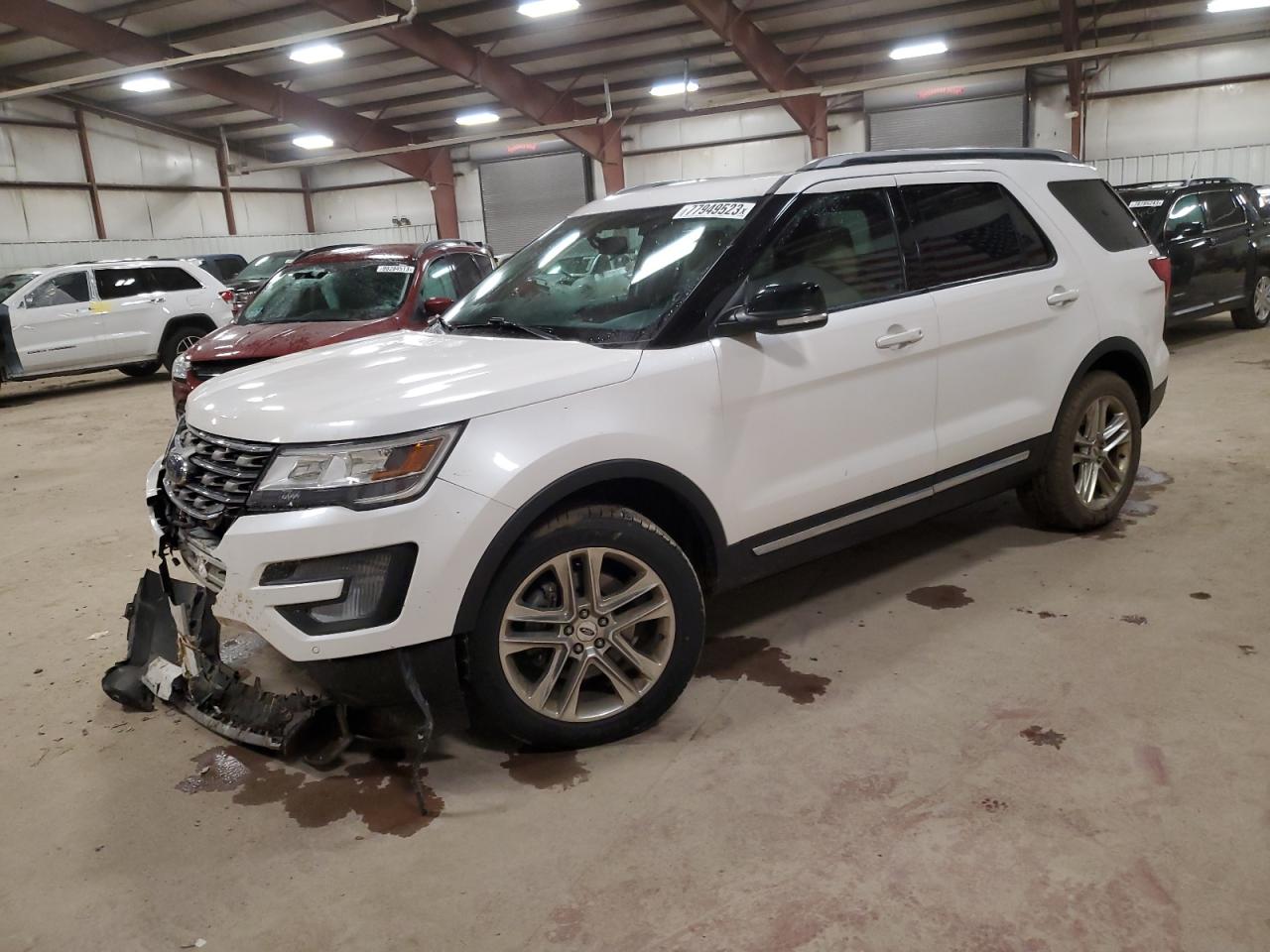 Image 1 of 2017 FORD EXPLORER XLT 2017 with VIN 1FM5K8D80HGD39211