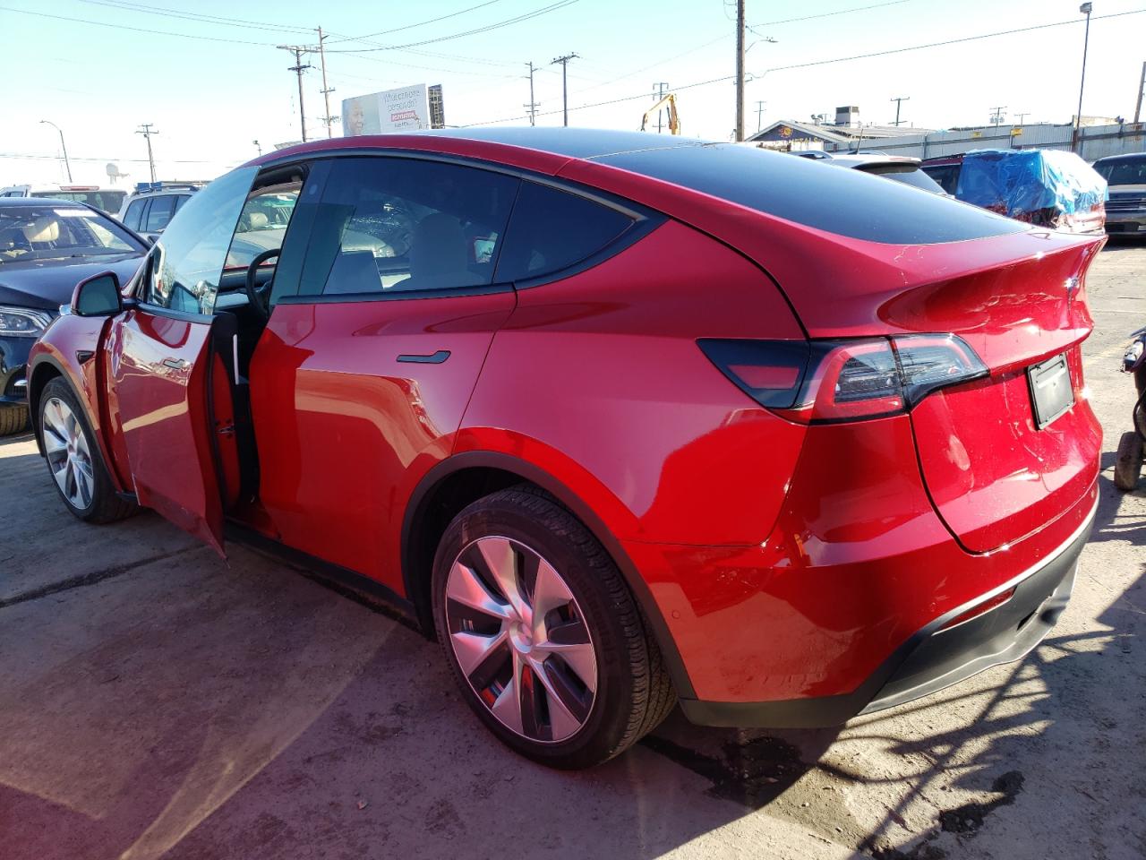 Image 2 of 2021 TESLA MODEL Y  2021 with VIN 5YJYGDEE2MF304934