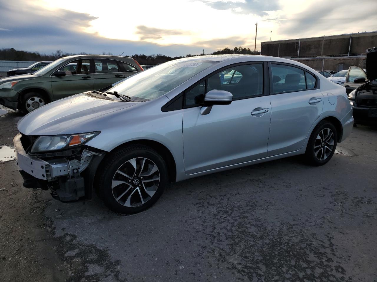 Obraz 1 z 2014 HONDA CIVIC EX 2014 z VIN 19XFB2F80EE235056