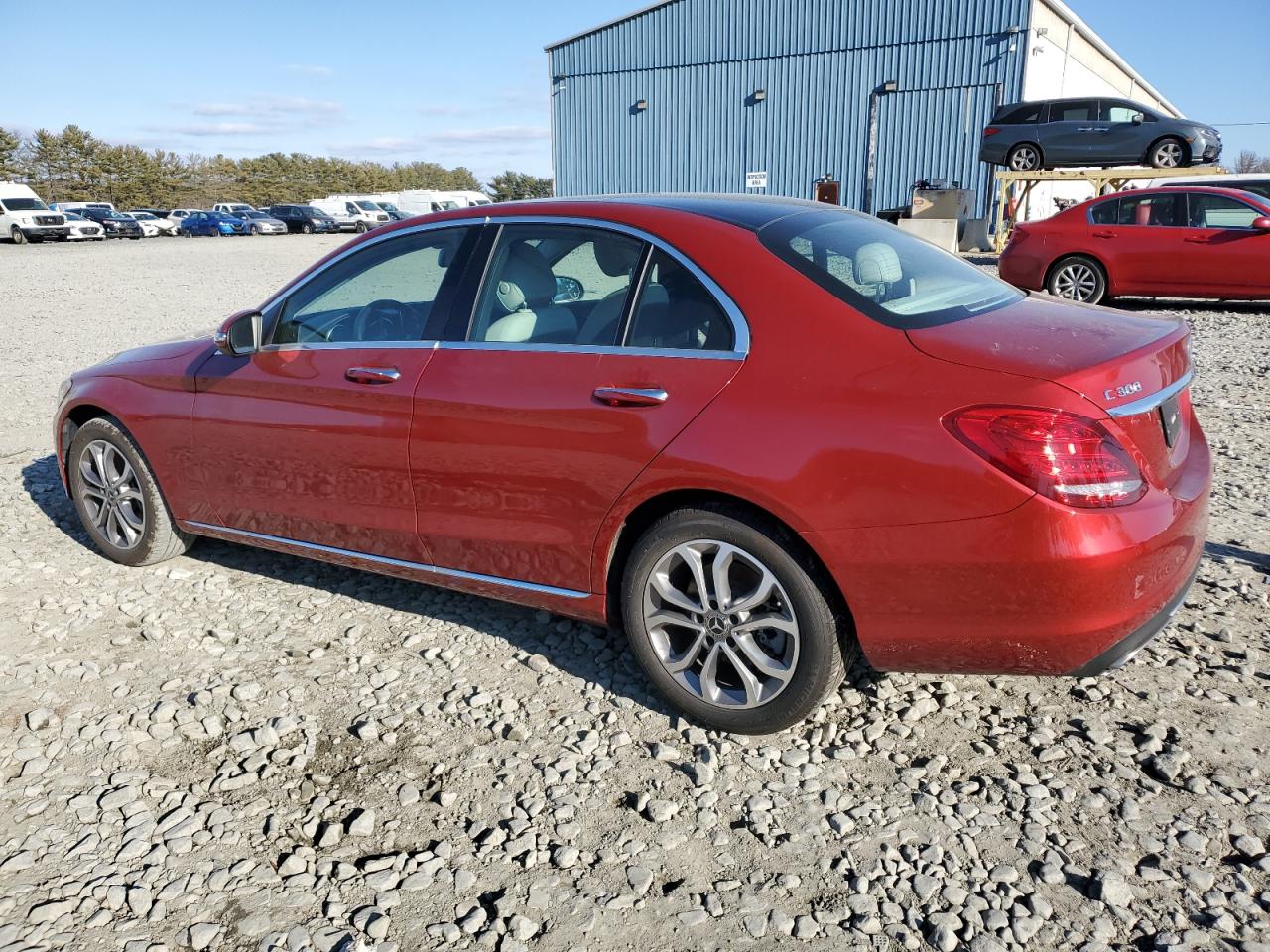 Изображение 2 2017 MERCEDES-BENZ C 300 4MATIC 2017 с VIN 55SWF4KB2HU213476