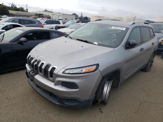 Image 1 of 2015 JEEP CHEROKEE SPORT 2015 with VIN 1C4PJLAB8FW631789