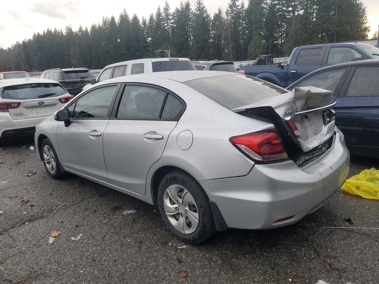Изображение 2 2014 HONDA CIVIC LX 2014 с VIN 19XFB2F59EE022533
