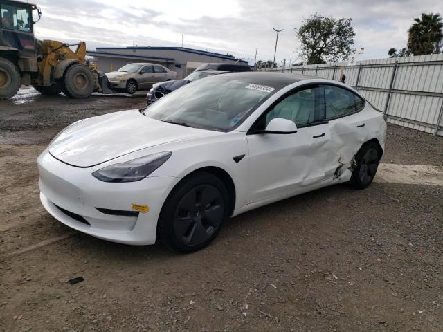 Image 1 of 2022 TESLA MODEL 3  2022 with VIN 5YJ3E1EBXNF363493