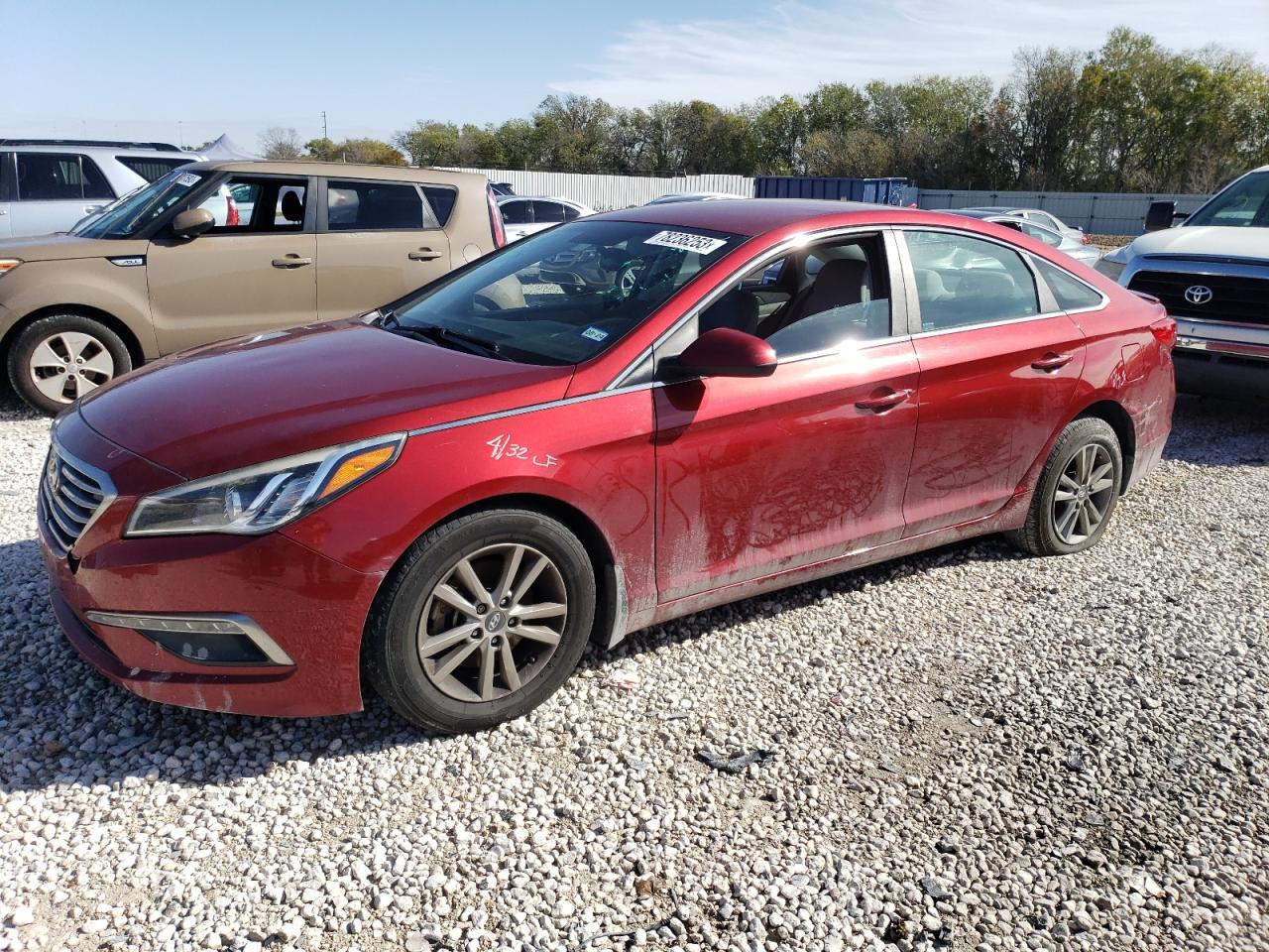 Изображение 1 2015 HYUNDAI SONATA SE 2015 с VIN 5NPE24AF7FH222606