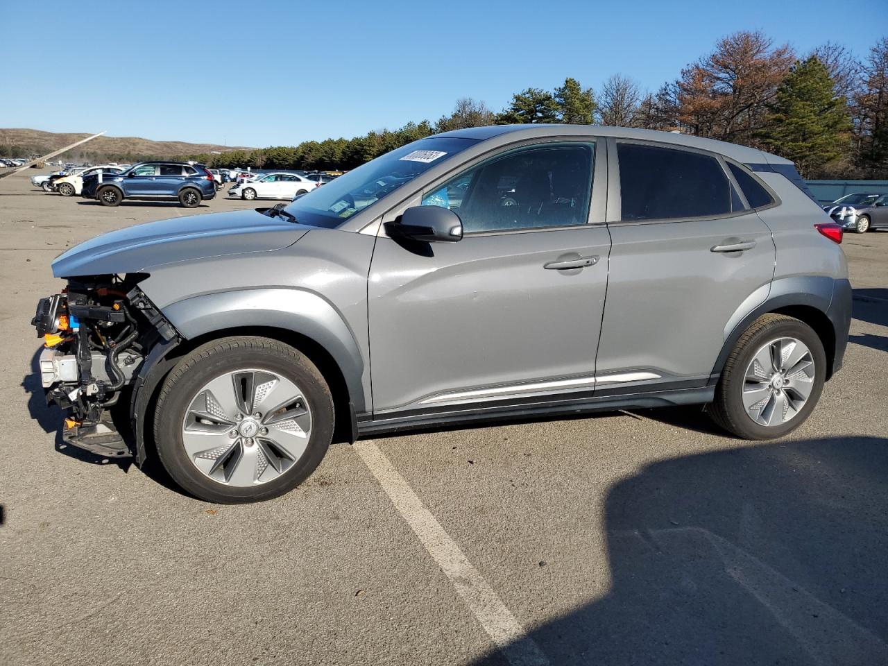 Image 1 of 2021 HYUNDAI KONA LIMITED 2021 with VIN KM8K33AG8MU130227