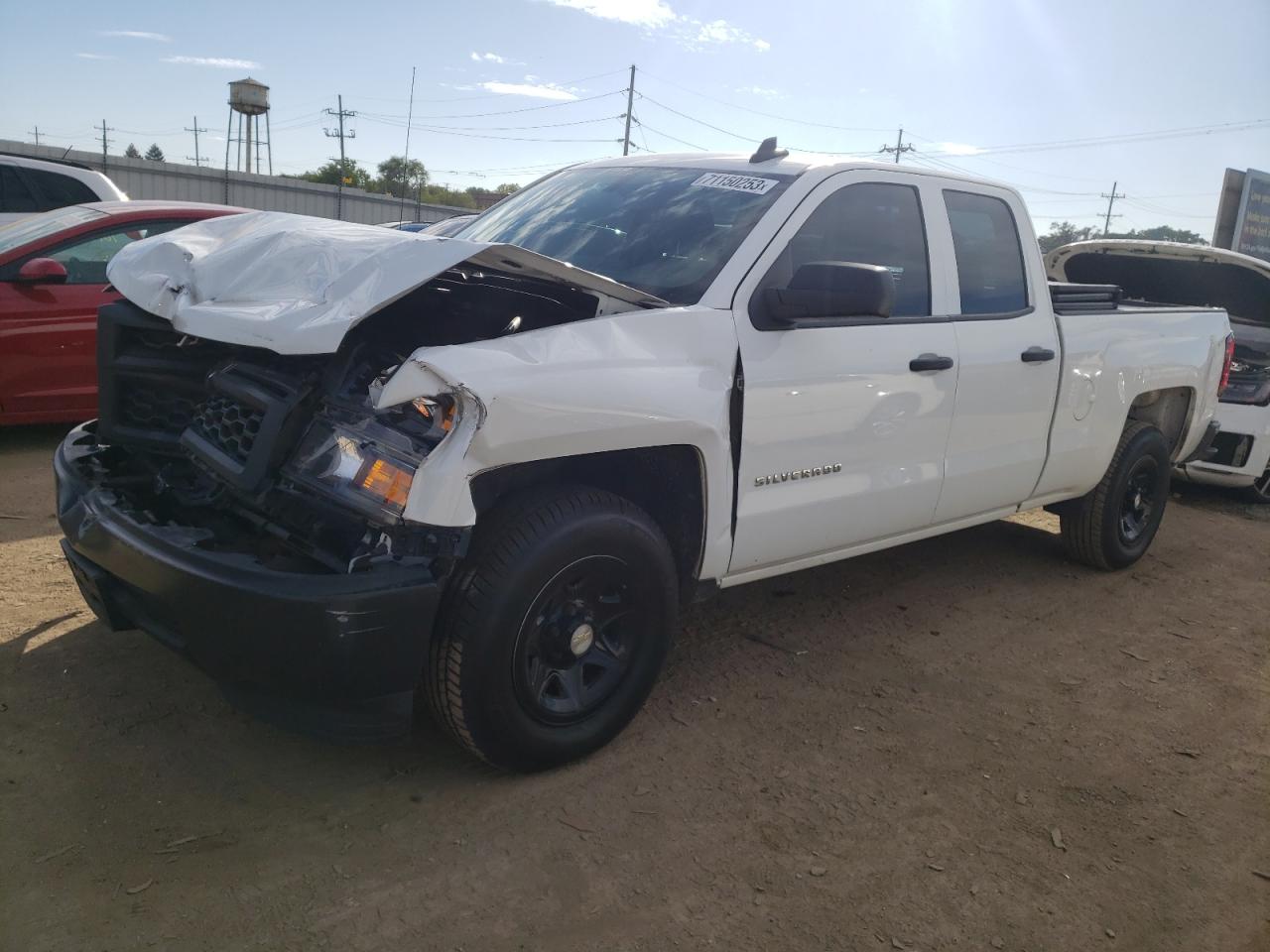 Image 1 of 2015 CHEVROLET SILVERADO C1500 2015 with VIN 1GCRCPEH8FZ446410