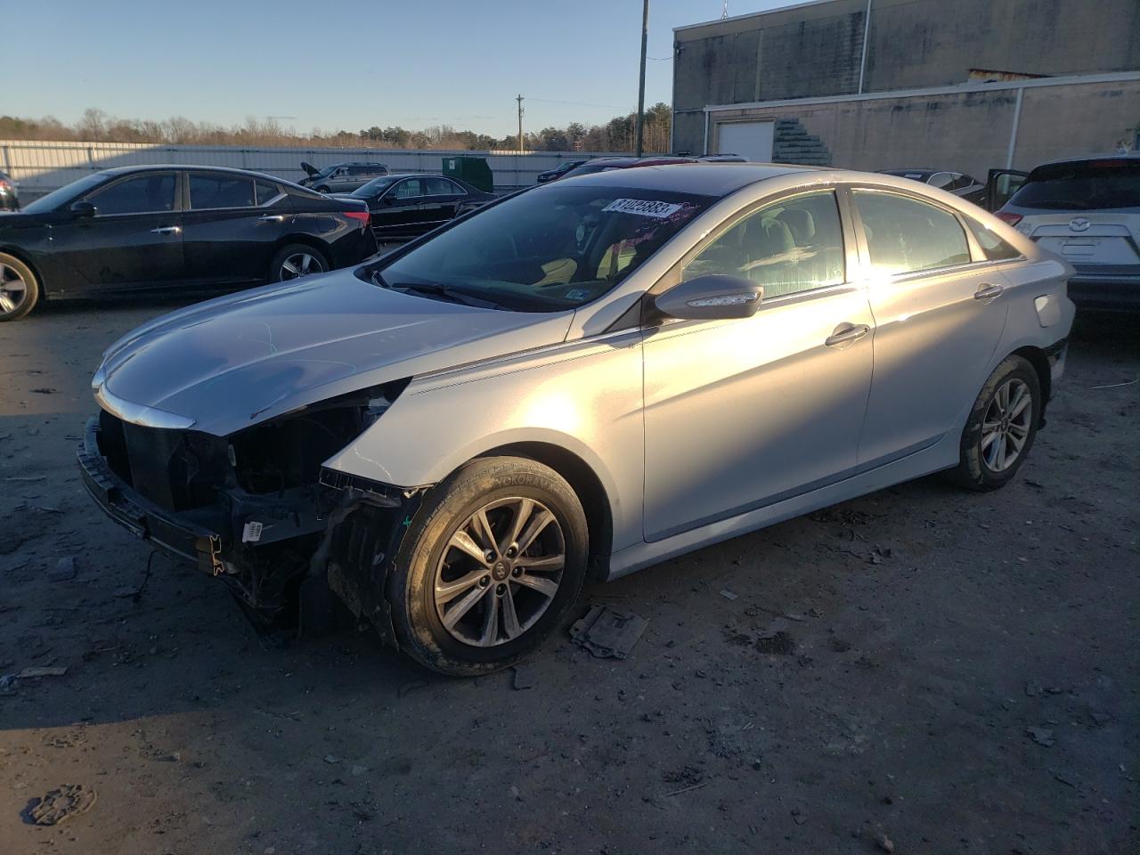 Image 1 of 2014 HYUNDAI SONATA GLS 2014 with VIN 5NPEB4AC1EH932590