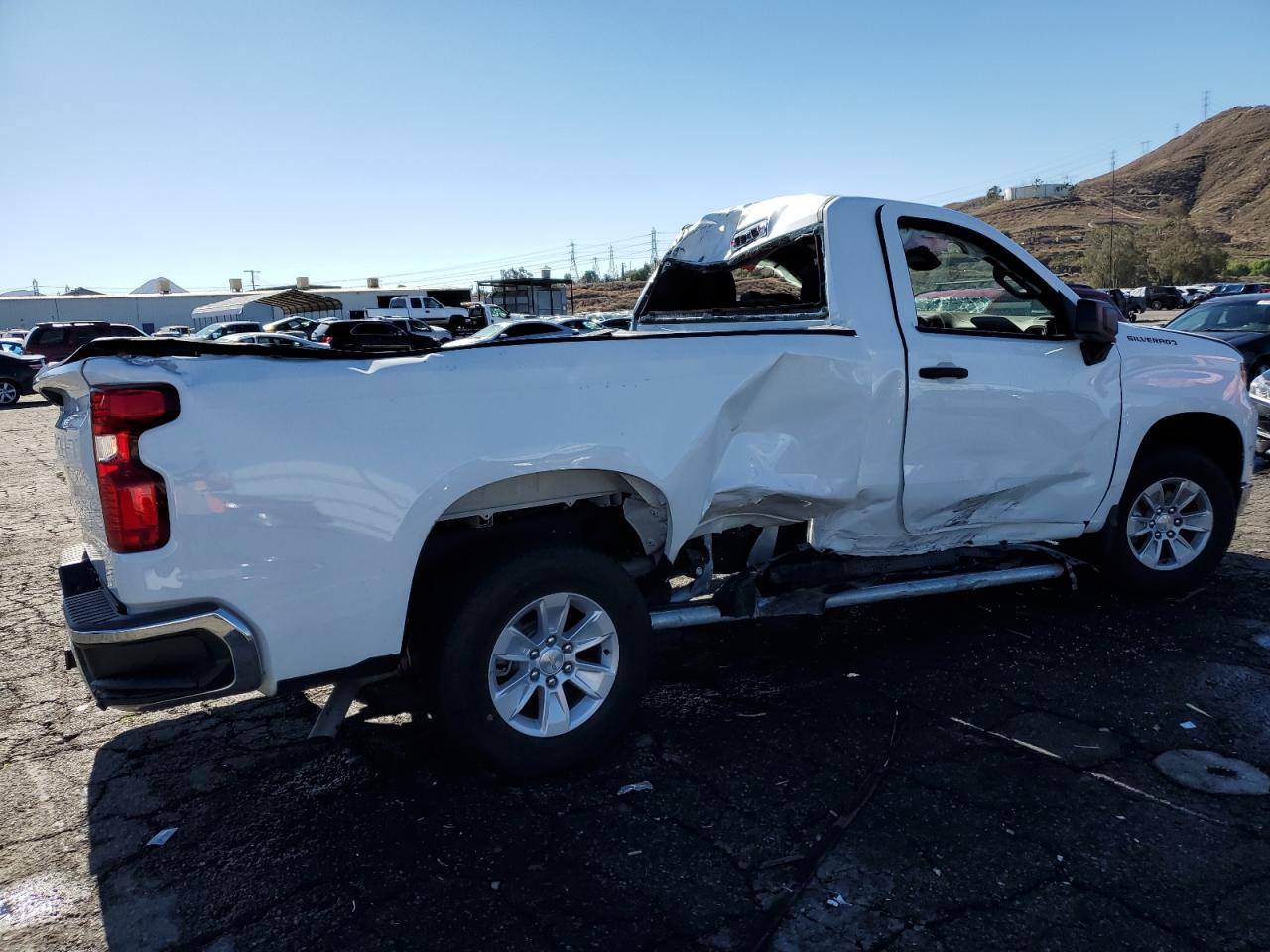 Image 3 of 2023 CHEVROLET SILVERADO C1500 2023 with VIN 3GCNAAED0PG295143