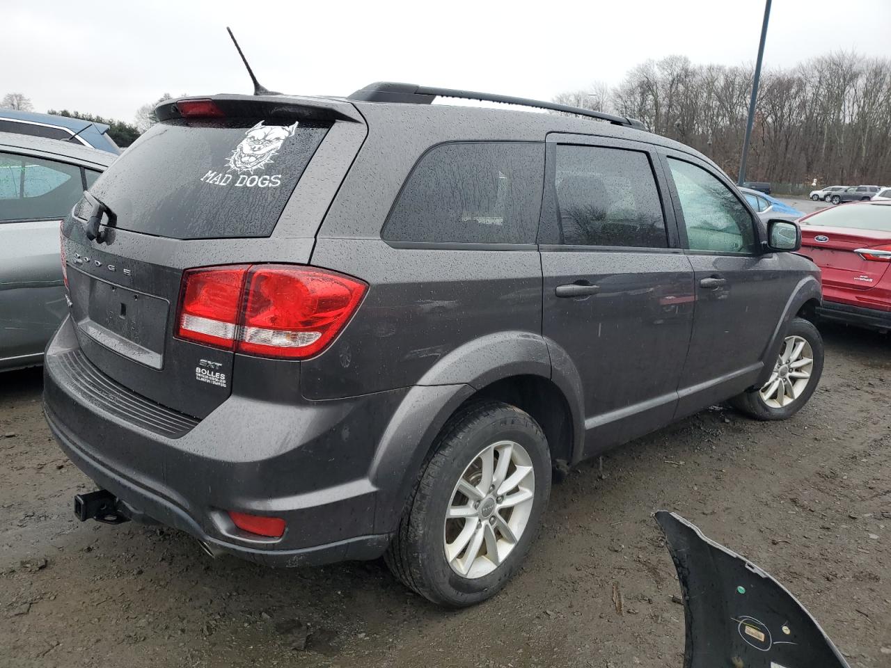 Image 3 of 2017 DODGE JOURNEY SXT 2017 with VIN 3C4PDDBGXHT523738