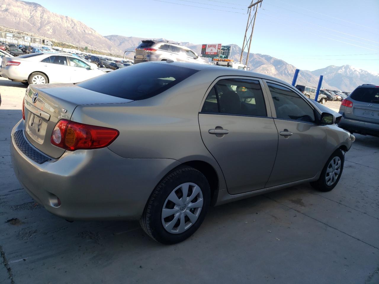 Image 3 of 2010 TOYOTA COROLLA BASE 2010 with VIN 1NXBU4EE2AZ232498