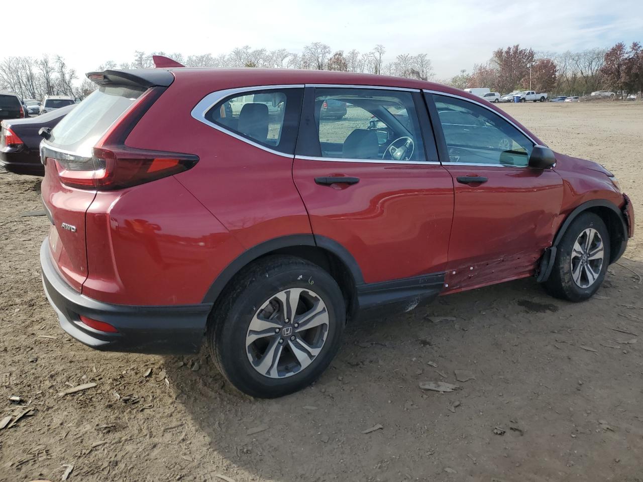 Image 3 of 2020 HONDA CR-V LX 2020 with VIN 7FARW2H23LE008207