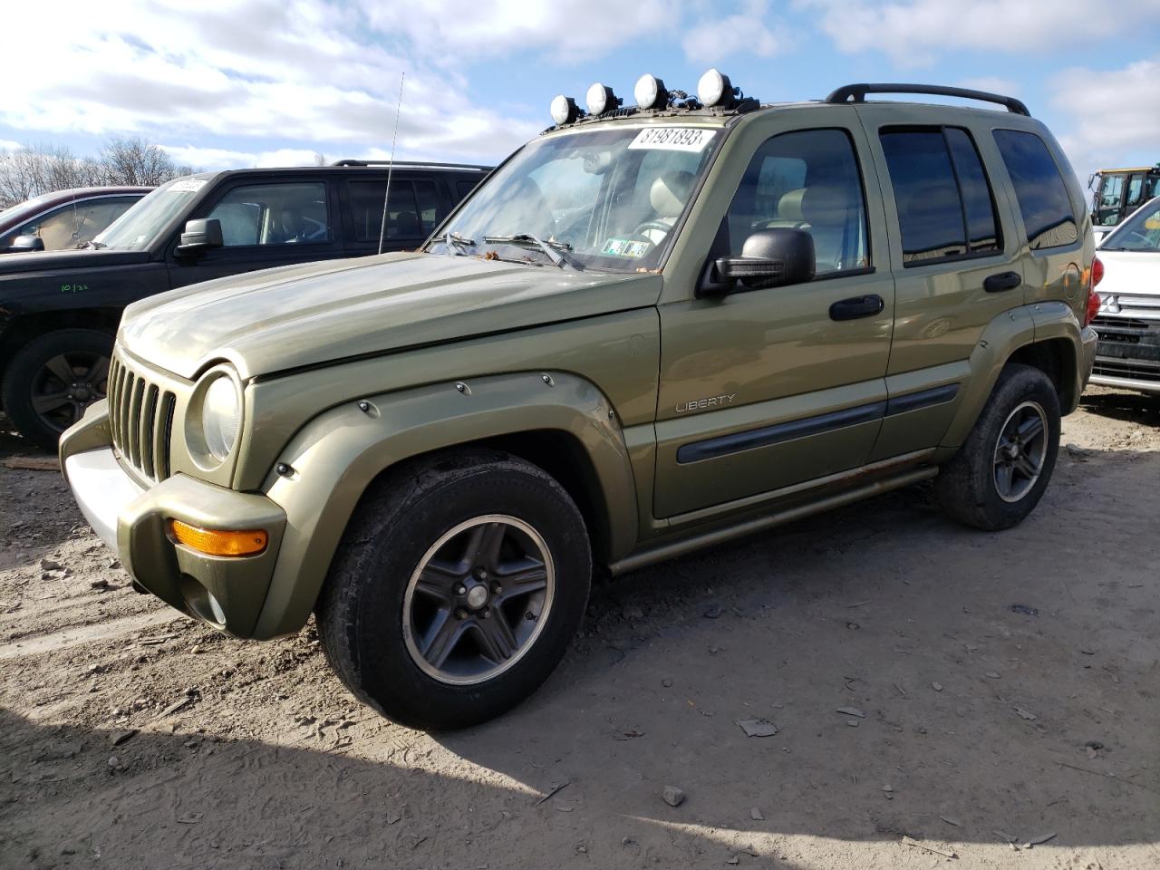 Image 1 of 2004 JEEP LIBERTY RENEGADE 2004 with VIN 1J4GL38K84W179740