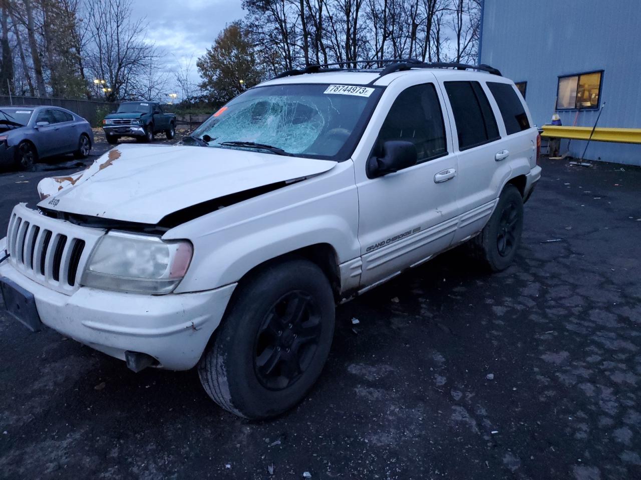 Изображение 1 2000 JEEP GRAND CHEROKEE LIMITED 2000 с VIN 1J4GW58N2YC412371
