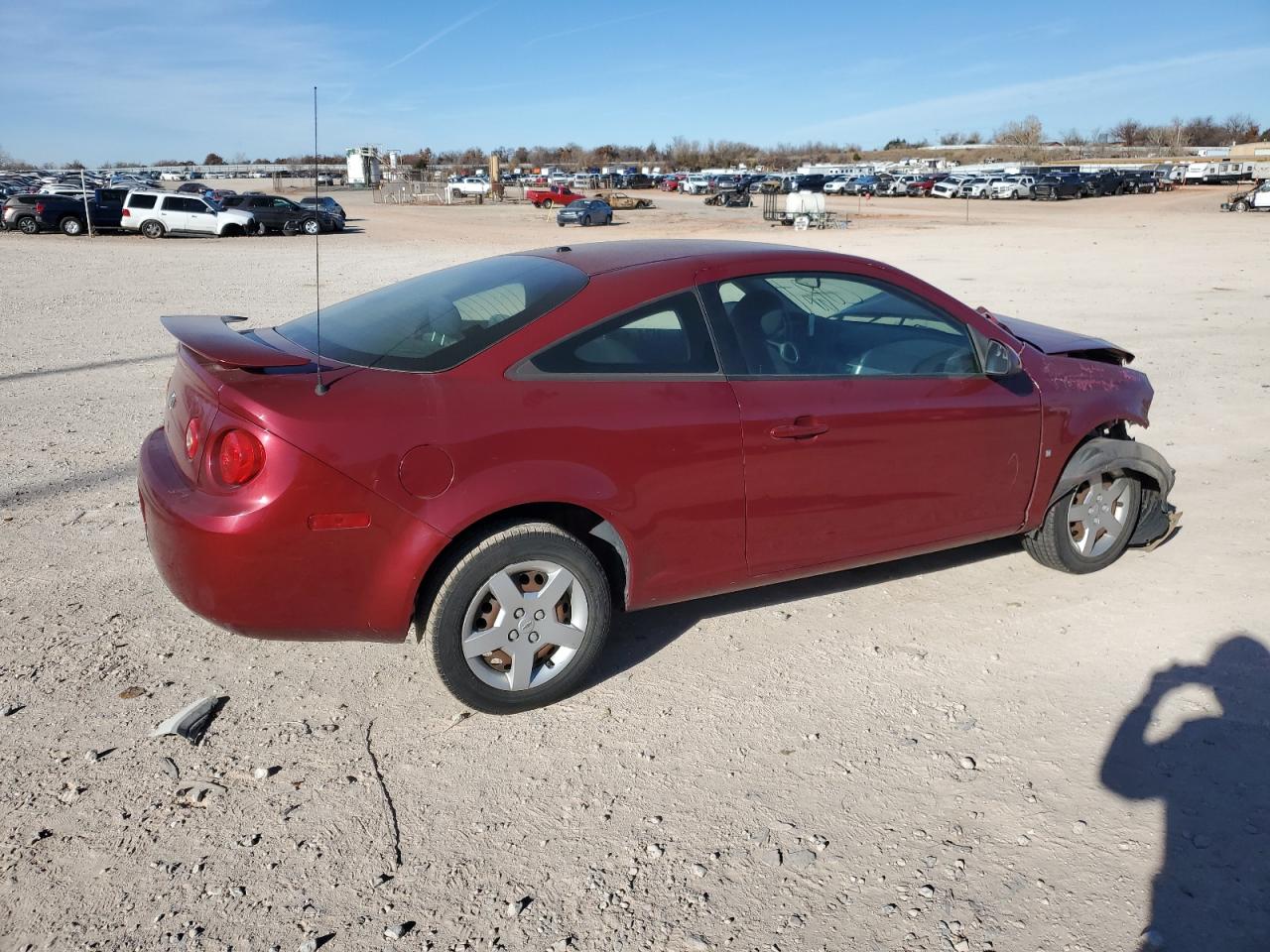 Image 3 of 2008 CHEVROLET COBALT LT 2008 with VIN 1G1AL18F487261038