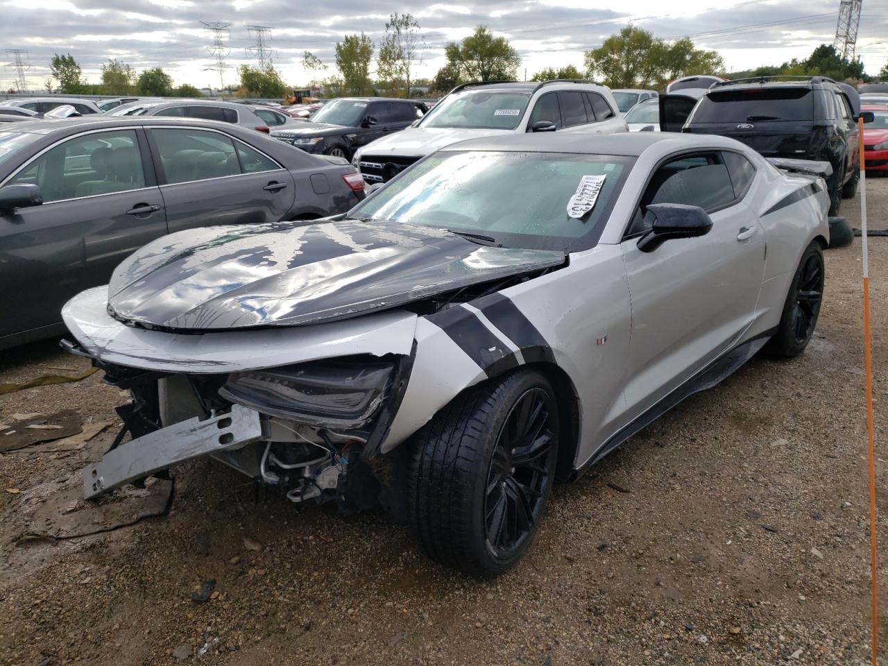 Obraz 1 z 2018 CHEVROLET CAMARO LS 2018 z VIN 1G1FA1RX7J0108235