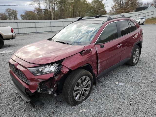 Image 1 of 2019 TOYOTA RAV4 LIMITED 2019 with VIN JTMN1RFV3KD519470