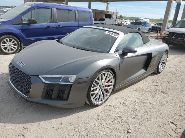 Image 1 of 2018 AUDI R8 SPYDER 2018 with VIN WUAVACFX6J7902432