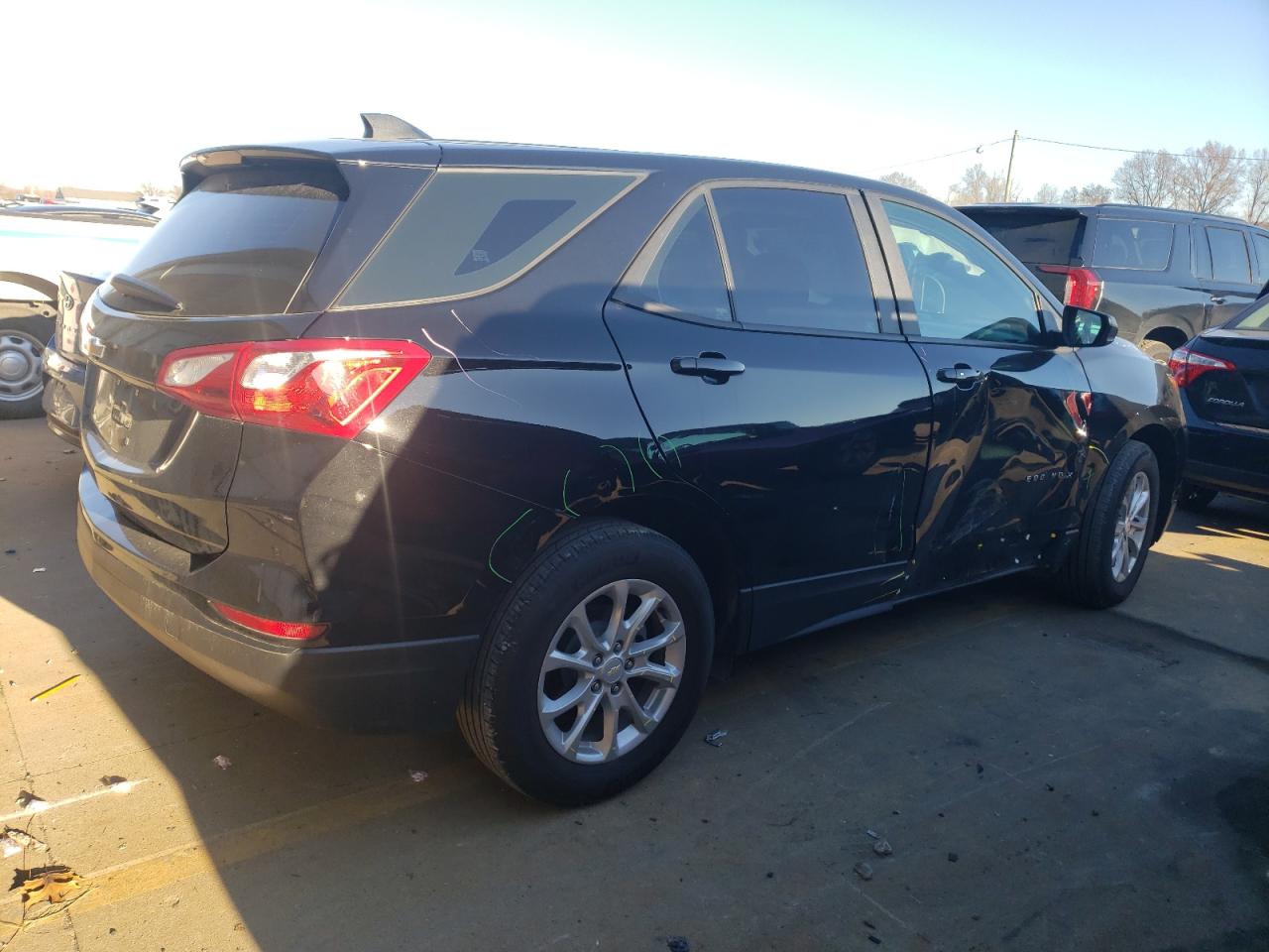 Image 3 of 2021 CHEVROLET EQUINOX LS 2021 with VIN 2GNAXHEV5M6150595