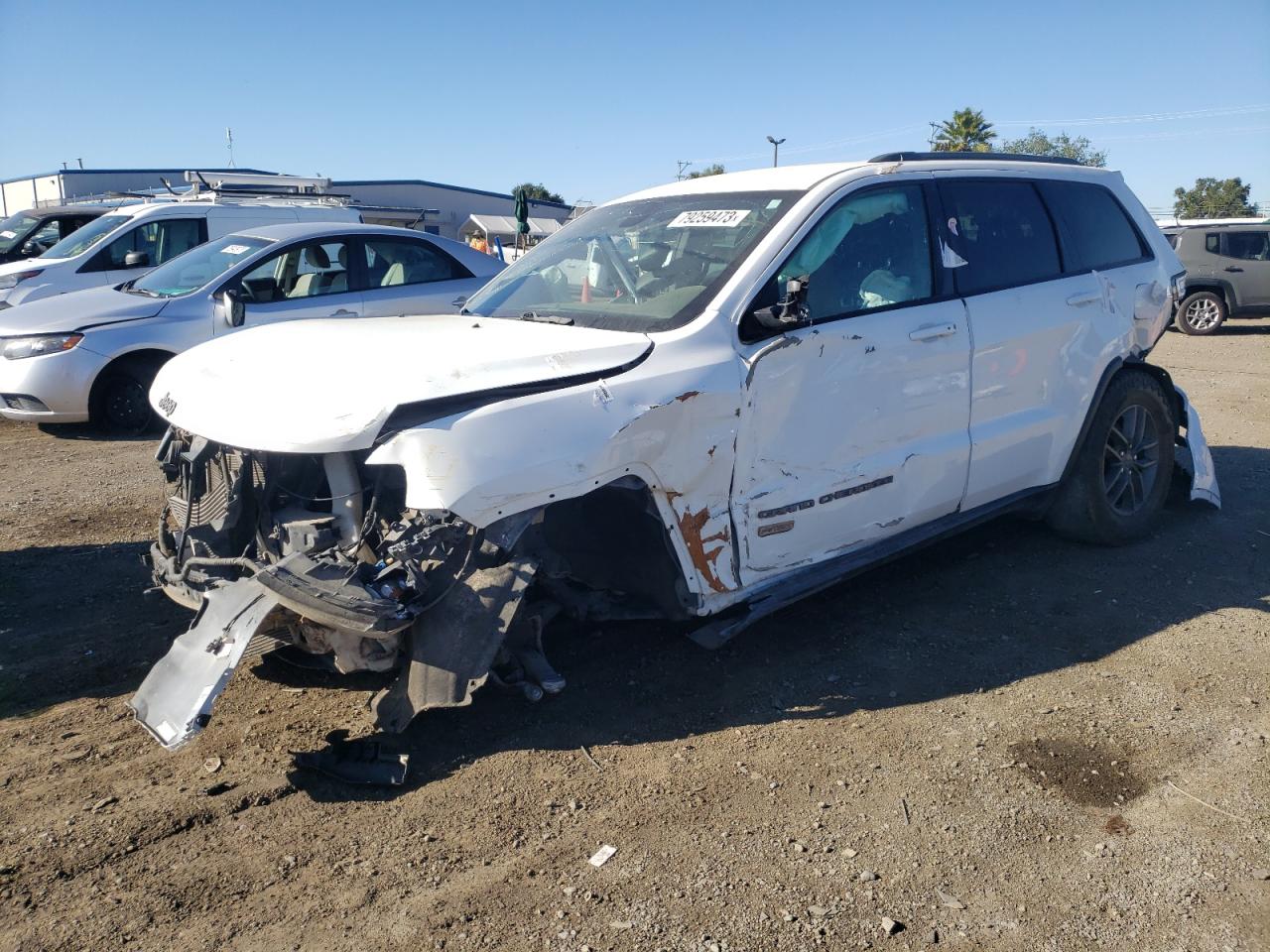 Image 1 of 2016 JEEP GRAND CHEROKEE LAREDO 2016 with VIN 1C4RJEAG9GC506612