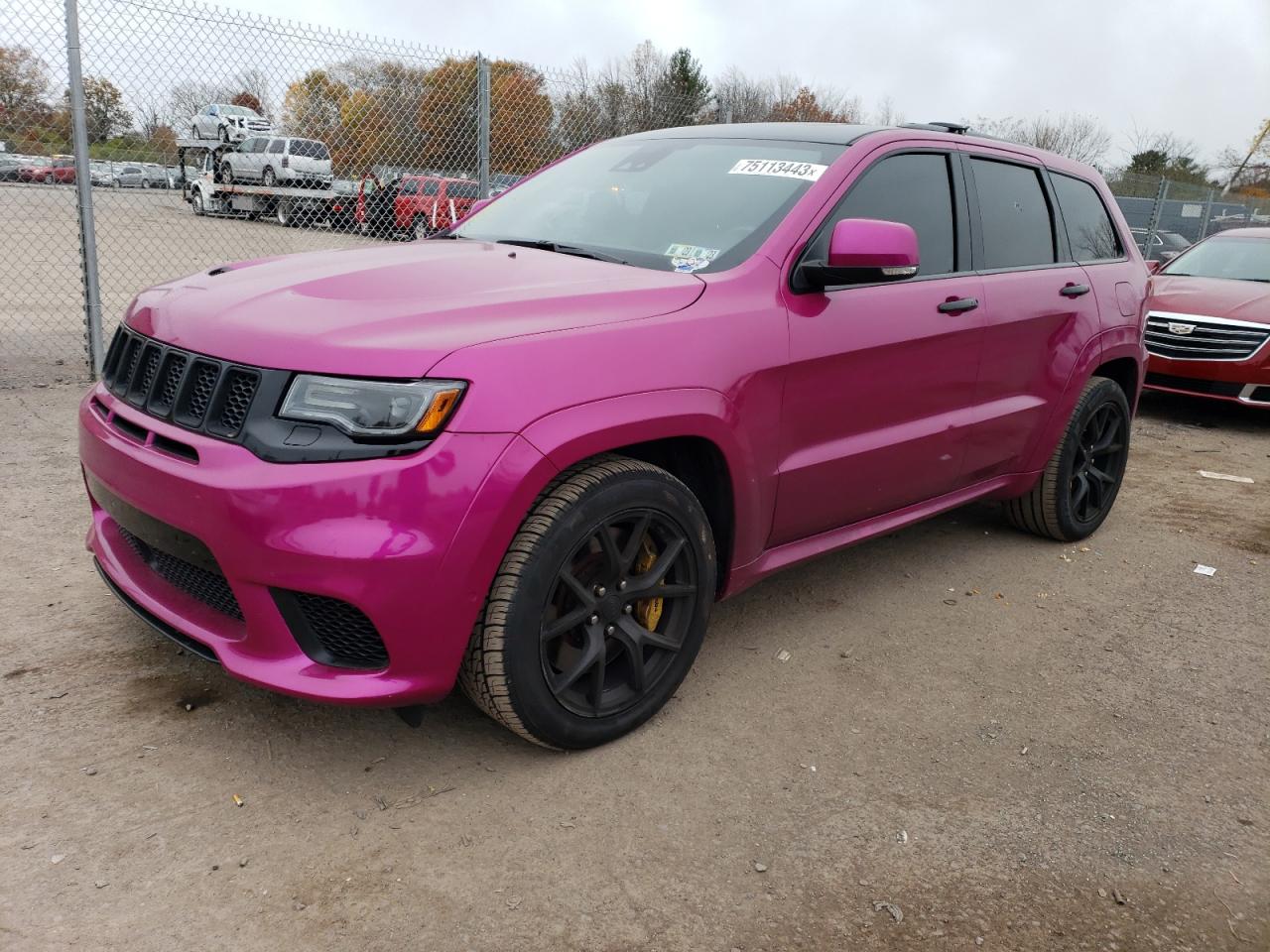 Image 1 of 2020 JEEP GRAND CHEROKEE TRACKHAWK 2020 with VIN 1C4RJFN98LC251818