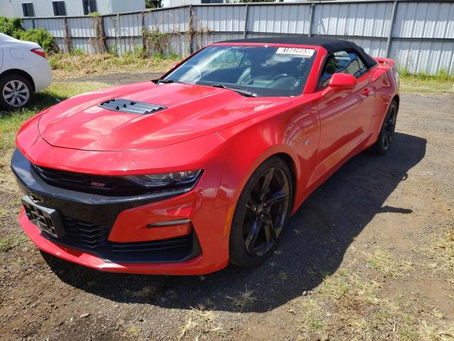 Image 1 of 2019 CHEVROLET CAMARO SS 2019 with VIN 1G1FH3D71K0112555