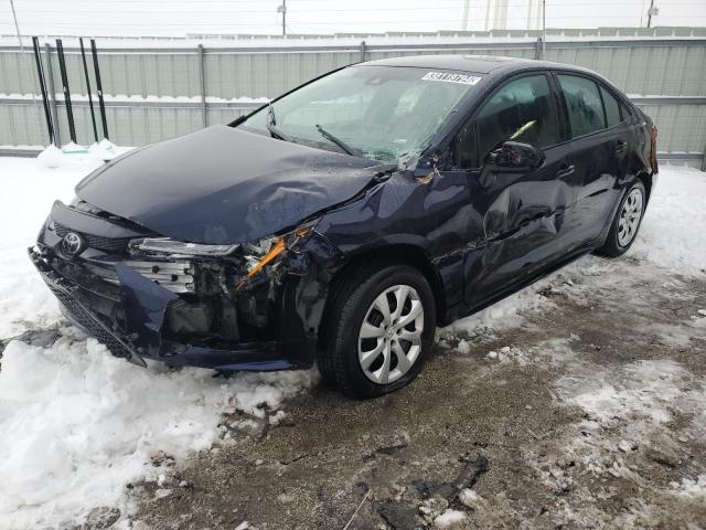 Image 1 of 2022 TOYOTA COROLLA LE 2022 with VIN 5YFEPMAE1NP369773