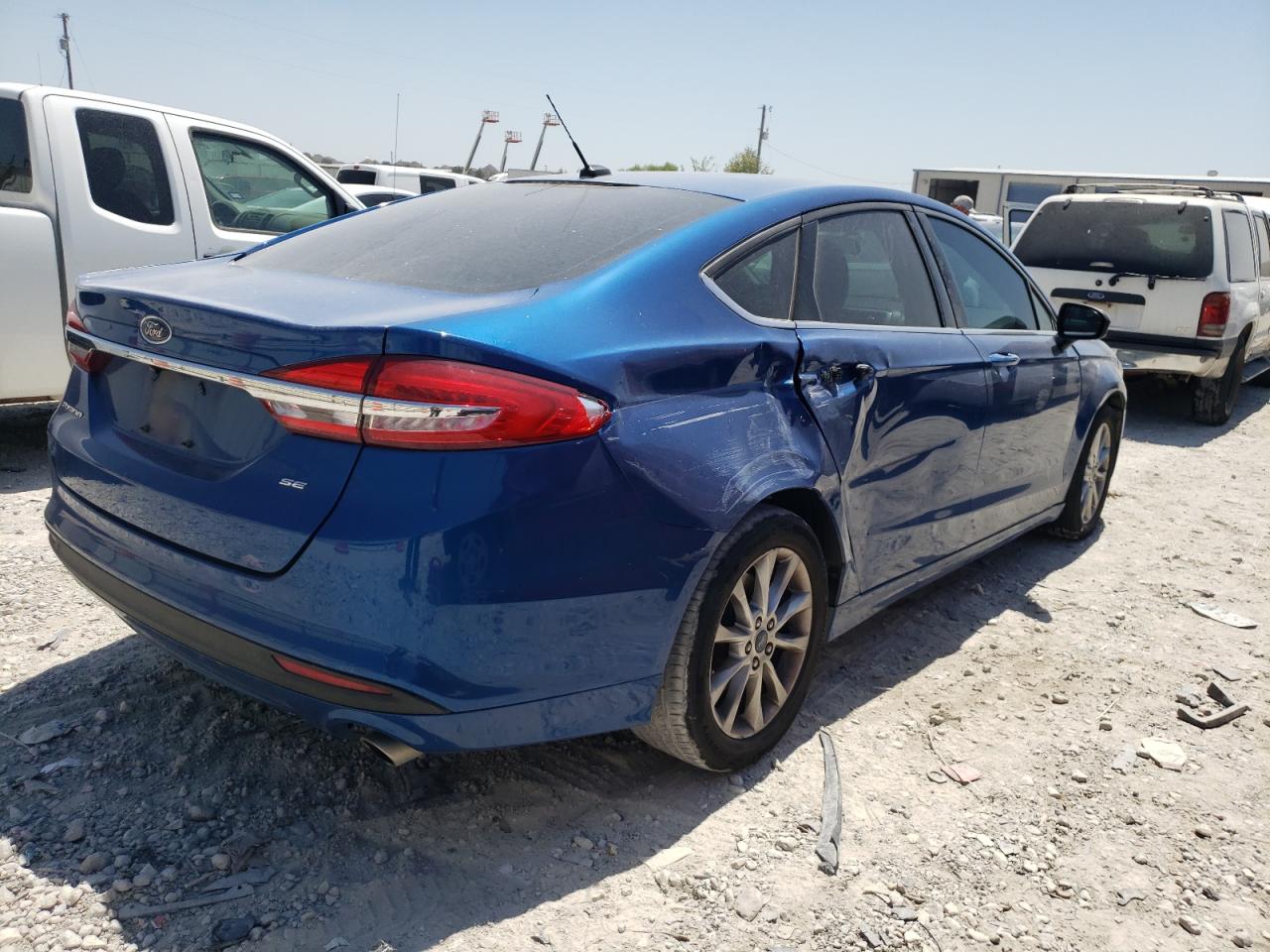 Изображение 3 2017 FORD FUSION SE 2017 с VIN 3FA6P0H73HR206129