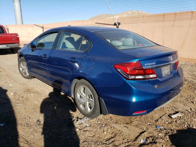 Obraz 2 z 2014 HONDA CIVIC LX 2014 z VIN 19XFB2F54EE014131