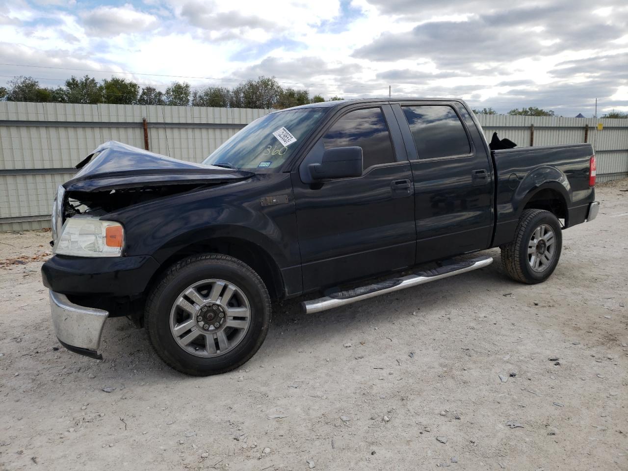 Image 1 of 2008 FORD F150 SUPERCREW 2008 with VIN 1FTRW12W08FB90887