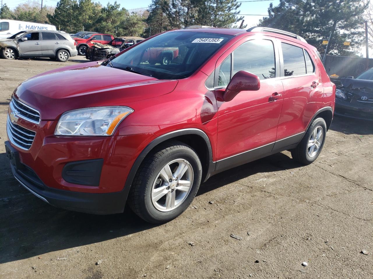 2015 CHEVROLET TRAX 1LT 2015 image