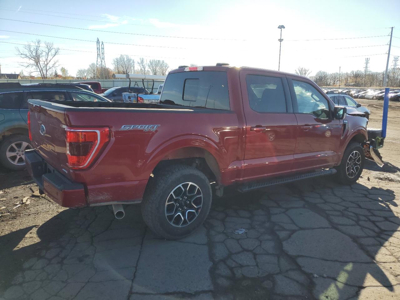 Image 3 of 2022 FORD F150 SUPERCREW 2022 with VIN 1FTEW1EP8NKE70238