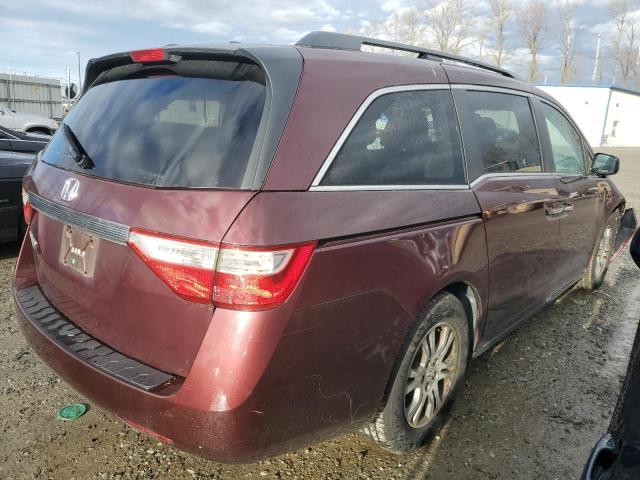 Image 3 of 2013 HONDA ODYSSEY EXL 2013 with VIN 5FNRL5H62DB065511