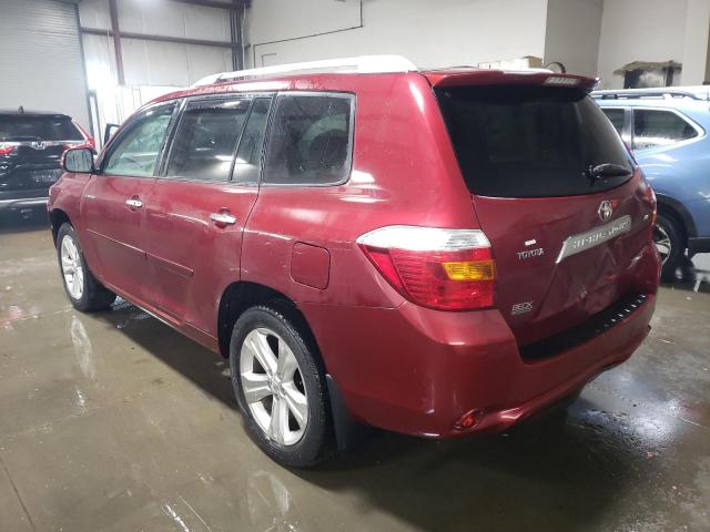 Image 2 of 2008 TOYOTA HIGHLANDER LIMITED 2008 with VIN JTEES42A182079235