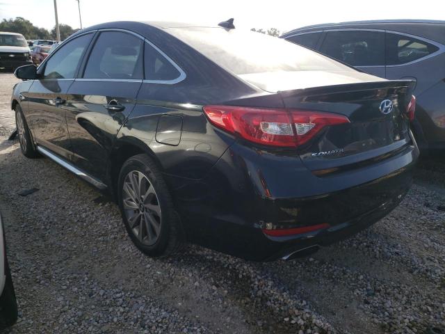 Image 2 of 2017 HYUNDAI SONATA SPORT 2017 with VIN 5NPE34AFXHH570724