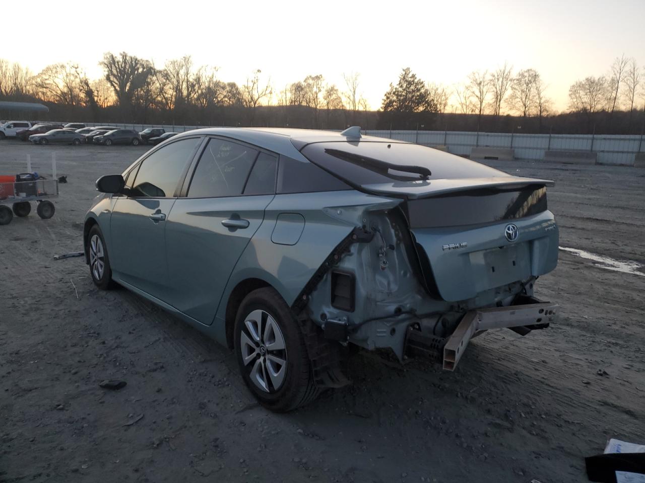 Image 2 of 2017 TOYOTA PRIUS  2017 with VIN JTDKBRFU5H3044653