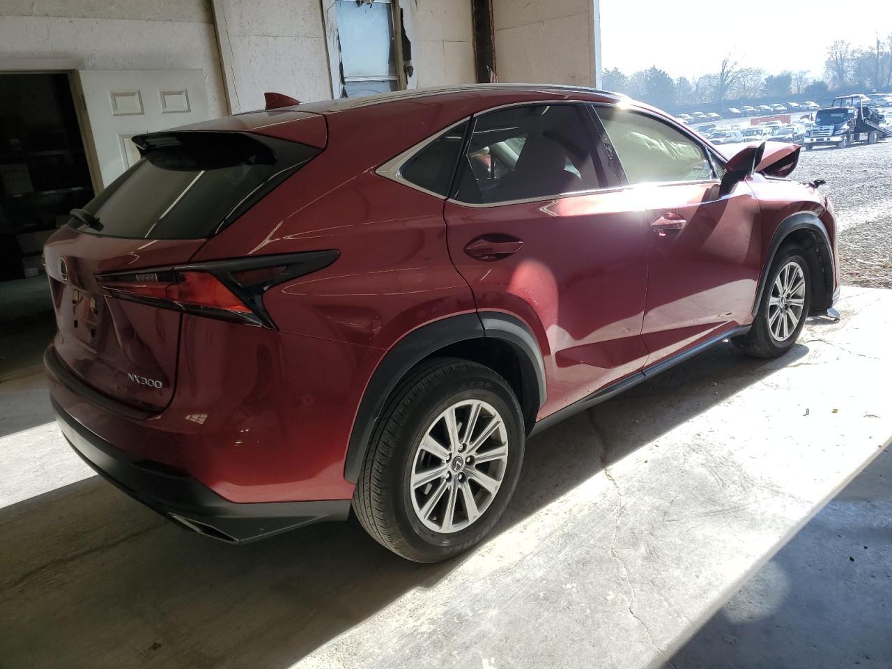 Image 3 of 2021 LEXUS NX 300 BASE 2021 with VIN JTJDARBZ5M5020930