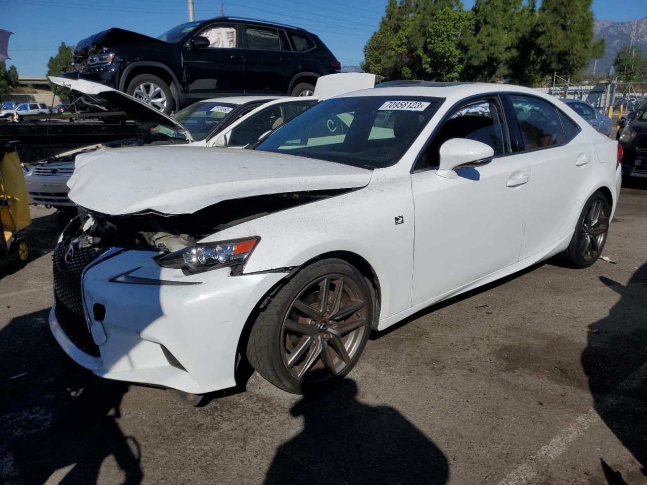 Image 1 of 2015 LEXUS IS 250 2015 with VIN JTHBF1D24F5063878