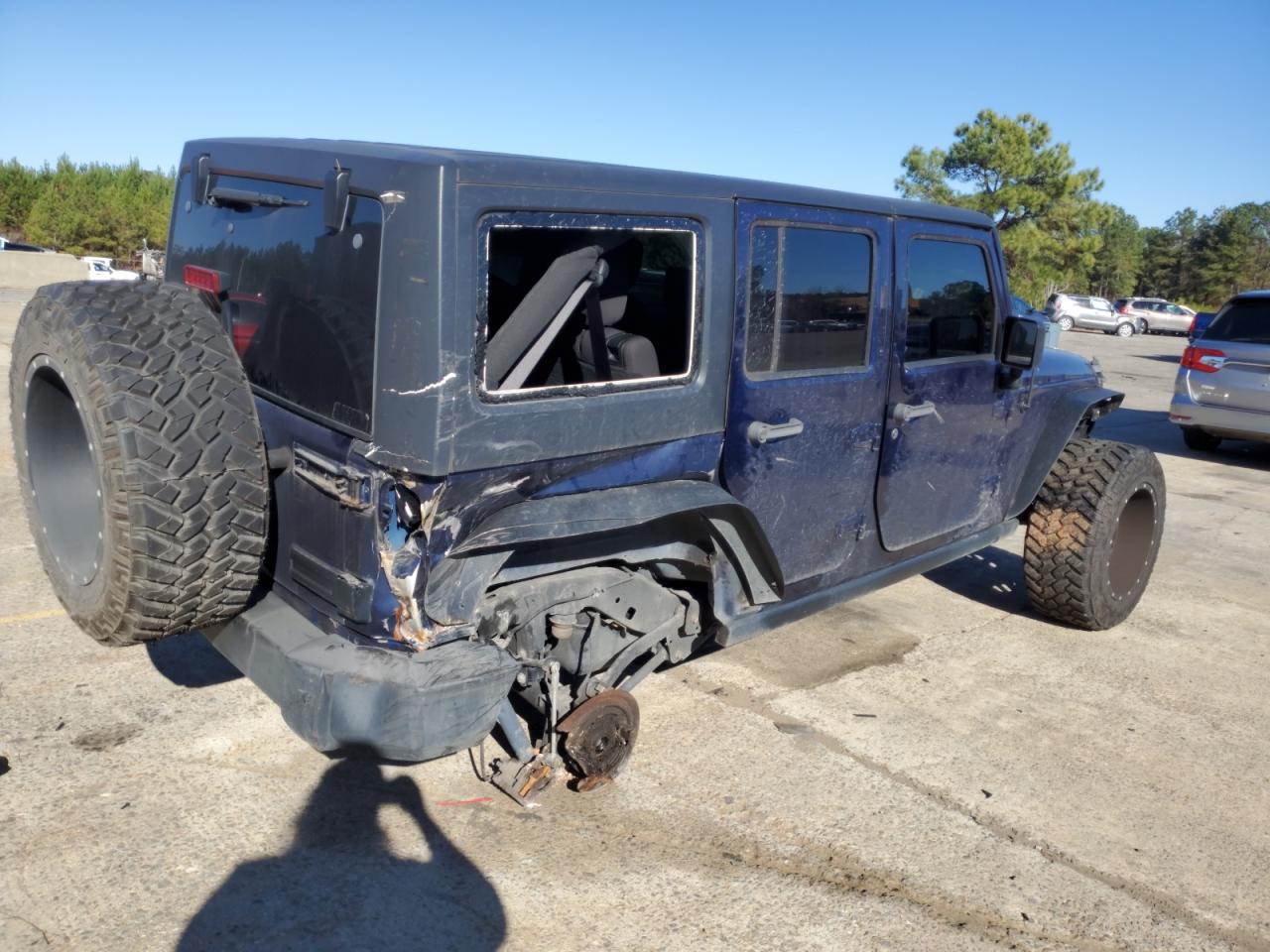 Image 3 of 2013 JEEP WRANGLER UNLIMITED SPORT 2013 with VIN 1C4BJWDG4DL630902