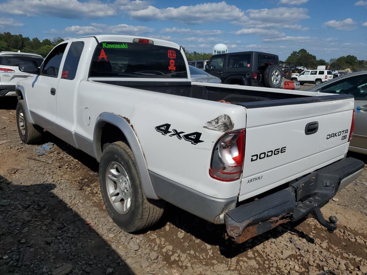 Image 2 of 2003 DODGE DAKOTA SLT 2003 with VIN 1D7GG42N33S334421