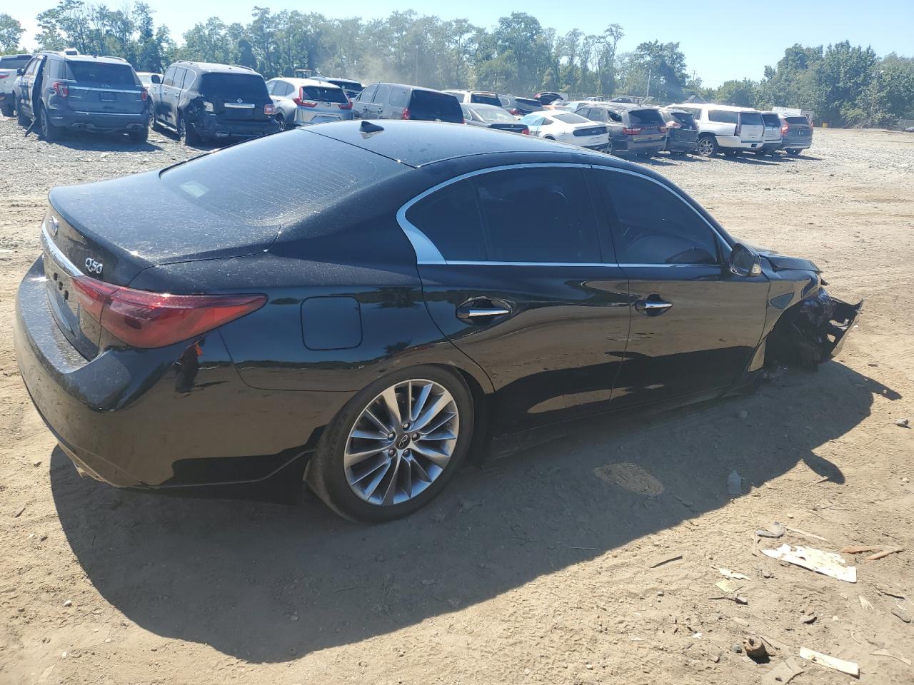 Image 3 of 2020 INFINITI Q50 PURE 2020 with VIN JN1EV7AR1LM251333