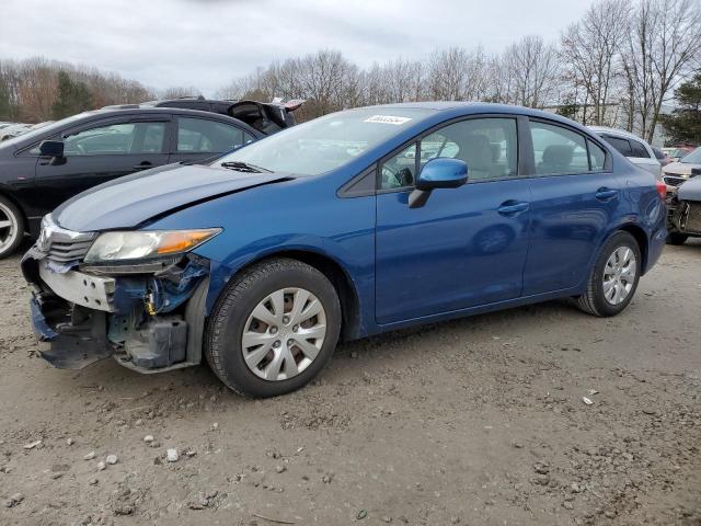 Image 1 of 2012 HONDA CIVIC LX 2012 with VIN 2HGFB2F54CH585735
