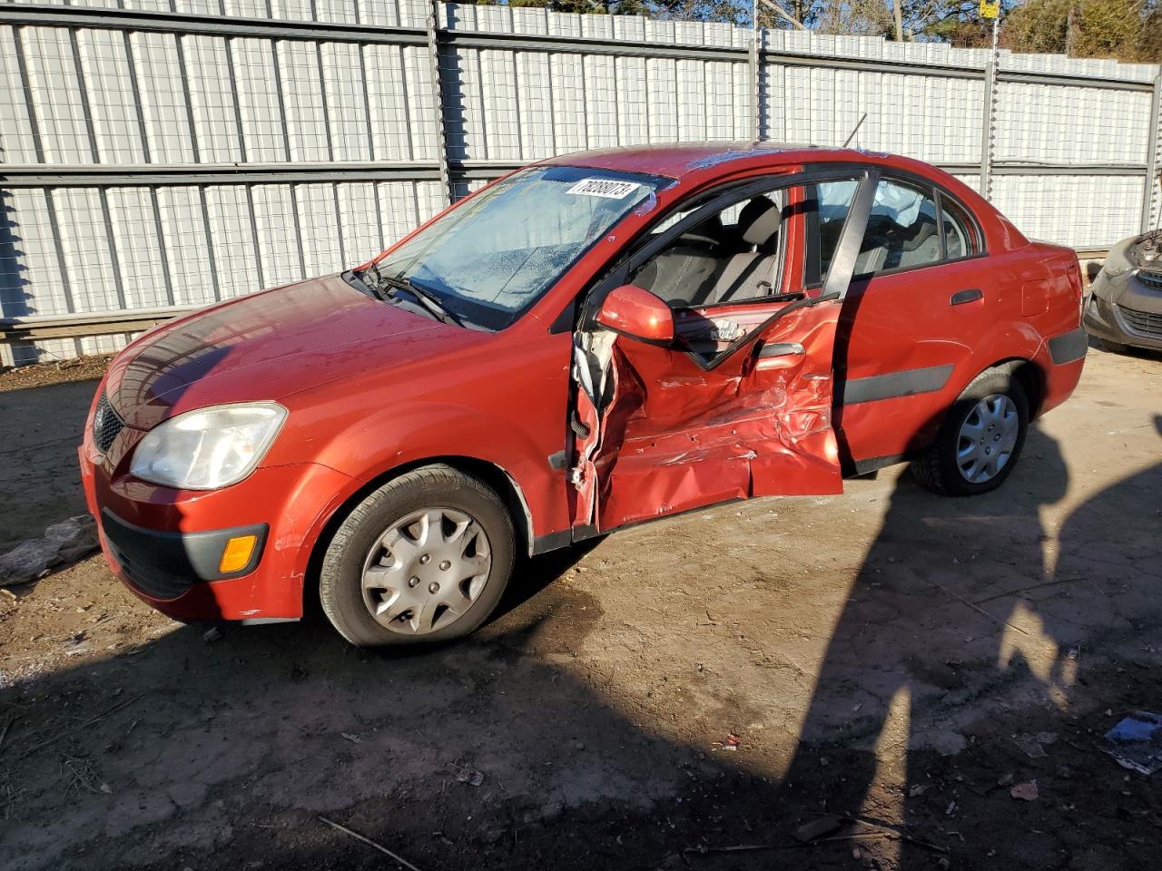 Image 1 of 2009 KIA RIO BASE 2009 with VIN KNADE223696508521