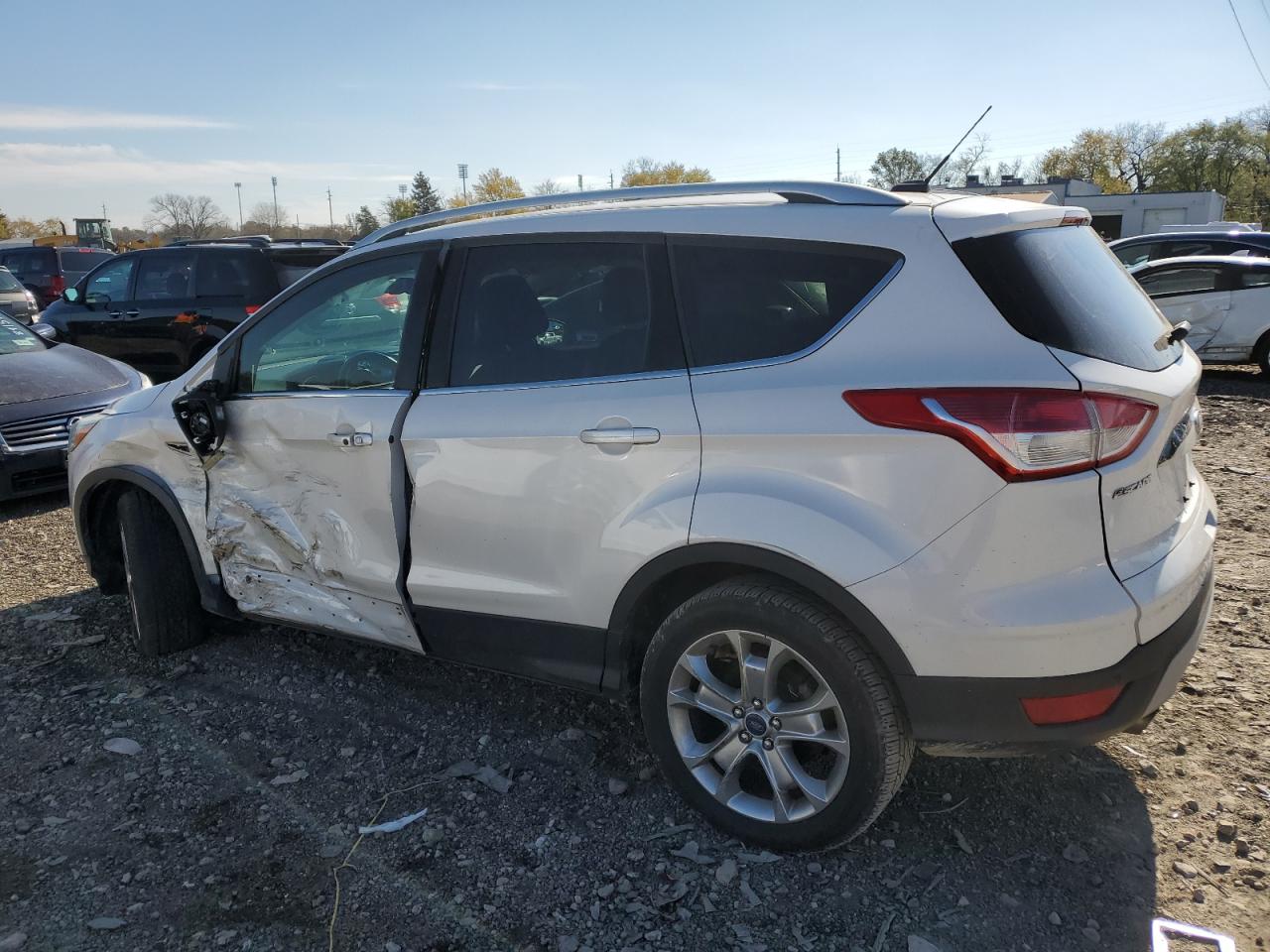 Image 2 of 2014 FORD ESCAPE TITANIUM 2014 with VIN 1FMCU0JX2EUA44106